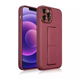 Nouvelle coque Kickstand Case pour iPhone 13 Pro avec support rouge