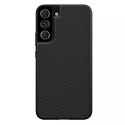 Coque blindée Nillkin Synthetic Fiber Case pour Samsung Galaxy S22 + (S22 Plus) noir