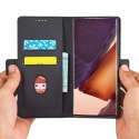 Étui pour cartes magnétiques pour Samsung Galaxy S22 Ultra Pouch Wallet Card Holder Noir