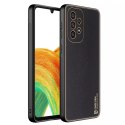 Housse élégante Dux Ducis Yolo en cuir écologique pour Samsung Galaxy A33 5G noir