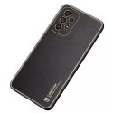 Housse élégante Dux Ducis Yolo en cuir écologique pour Samsung Galaxy A33 5G noir