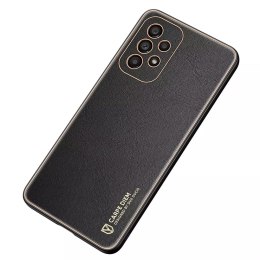 Housse élégante Dux Ducis Yolo en cuir écologique pour Samsung Galaxy A33 5G noir