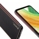 Housse élégante Dux Ducis Yolo en cuir écologique pour Samsung Galaxy A33 5G noir