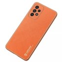 Housse élégante Dux Ducis Yolo en cuir écologique pour Samsung Galaxy A33 5G orange