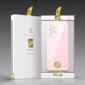 Housse élégante Dux Ducis Yolo en cuir écologique pour Samsung Galaxy A33 5G rose