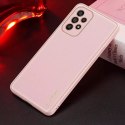 Housse élégante Dux Ducis Yolo en cuir écologique pour Samsung Galaxy A33 5G rose