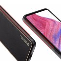 Housse élégante Dux Ducis Yolo en cuir écologique pour Samsung Galaxy A53 5G noir