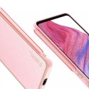 Housse élégante Dux Ducis Yolo en cuir écologique pour Samsung Galaxy A53 5G rose