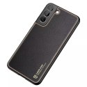 Housse élégante Dux Ducis Yolo en cuir écologique pour Samsung Galaxy S22 + (S22 Plus) noir