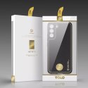 Housse élégante Dux Ducis Yolo en cuir écologique pour Samsung Galaxy S22 + (S22 Plus) noir