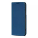 Magnet Card Case Case pour Samsung Galaxy A12 5G Pouch Wallet Card Holder Bleu