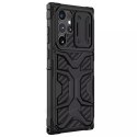 Nillkin Adventruer Case pour Samsung Galaxy S22 Ultra Armored Cover avec Camera Cover Noir