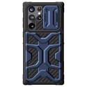 Nillkin Adventruer pour Samsung Galaxy S22 Ultra Armored Cover avec Camera Cover Bleu