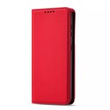 Porte-cartes magnétique pour Samsung Galaxy S22 Pouch Wallet Card Holder Rouge