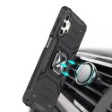 Wozinsky Ring Armor coque hybride robuste + support magnétique pour Samsung Galaxy A73 noir