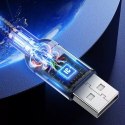 Câble durable Joyroom Câble USB - Lightning avec rétroéclairage LED sensible au son 2,4 A 1,2 m gris (S-1230N16)