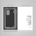 Coque texturée Nillkin Coque renforcée durable avec un cadre en gel et du nylon à l&#39;arrière Samsung Galaxy A53 5G noir