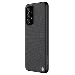 Coque texturée Nillkin Coque renforcée durable avec un cadre en gel et du nylon à l'arrière pour Samsung Galaxy A33 5G noir