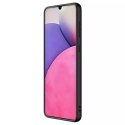 Coque texturée Nillkin Coque renforcée durable avec un cadre en gel et du nylon à l&#39;arrière pour Samsung Galaxy A33 5G noir