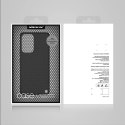 Coque texturée Nillkin Coque renforcée durable avec un cadre en gel et du nylon à l&#39;arrière pour Samsung Galaxy A33 5G noir