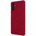 Étui en cuir Nillkin Qin pour Samsung Galaxy A13 5G rouge