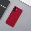 Étui en cuir Nillkin Qin pour Samsung Galaxy A13 5G rouge