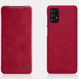 Étui en cuir Nillkin Qin pour Samsung Galaxy A33 5G rouge