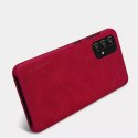 Étui en cuir Nillkin Qin pour Samsung Galaxy A33 5G rouge