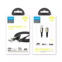 Joyroom Mermaid series USB - Câble Lightning 2,4A 1,2m noir (S-1230K6)