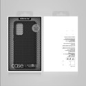 Nillkin Textured Case un étui renforcé durable avec un cadre en gel et du nylon à l&#39;arrière du Samsung Galaxy A73 noir