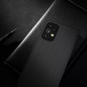 Nillkin Textured Case un étui renforcé durable avec un cadre en gel et du nylon à l&#39;arrière du Samsung Galaxy A73 noir