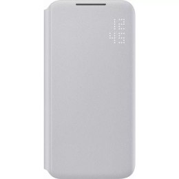 Samsung LED View Cover avec écran LED pour Samsung Galaxy S22 gris clair (EF-NS901PJEGEE)