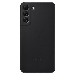 Samsung Leather Cover étui en cuir véritable pour Samsung Galaxy S22 + (S22 Plus) noir (EF-VS906LBEGWW)