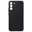 Samsung Leather Cover étui en cuir véritable pour Samsung Galaxy S22 + (S22 Plus) noir (EF-VS906LBEGWW)