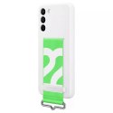 Samsung Silicone Cover Rubber Silicone Cover Case pour Samsung Galaxy S22 + (S22 Plus) blanc (EF-GS906TWEGWW)