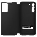 Samsung Smart Clear View Standing Cover Case Antibactérien Smart Flip Case Samsung Galaxy S22 + (S22 Plus) Noir (EF-ZS906CBEGEE)