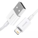 Baseus Superior Câble USB - Lightning 2,4A 1,5 m Blanc (CALYS-B02)