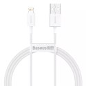 Baseus Superior Câble USB - Lightning 2,4A 1 m Blanc (CALYS-A02)