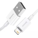 Baseus Superior Câble USB - Lightning 2,4A 1 m Blanc (CALYS-A02)