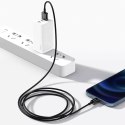 Baseus Superior USB - Câble de données de charge rapide Lightning 2,4 A 1 m noir (CALYS-A01)