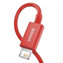 Baseus Superior USB - Lightning câble de charge rapide 2,4 A 1 m rouge (CALYS-A09)