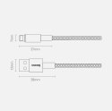 Baseus Tungsten USB - Lightning cable 2,4 A 2 m noir (CALWJ-A01)