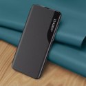 Eco Leather View Case étui élégant avec rabat et fonction de support pour Samsung Galaxy A53 5G noir