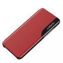 Eco Leather View Case étui élégant avec rabat et fonction de support pour Samsung Galaxy A53 5G rouge