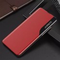 Eco Leather View Case étui élégant avec rabat et fonction de support pour Samsung Galaxy A53 5G rouge