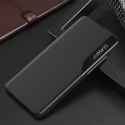 Eco Leather View Case étui élégant avec rabat et fonction de support pour Samsung Galaxy A73 noir