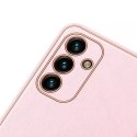 Housse élégante Dux Ducis Yolo en cuir écologique pour Samsung Galaxy A13 5G rose