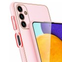 Housse élégante Dux Ducis Yolo en cuir écologique pour Samsung Galaxy A13 5G rose