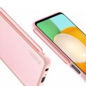 Housse élégante Dux Ducis Yolo en cuir écologique pour Samsung Galaxy A13 5G rose