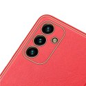 Housse élégante Dux Ducis Yolo en cuir écologique pour Samsung Galaxy A13 5G rouge